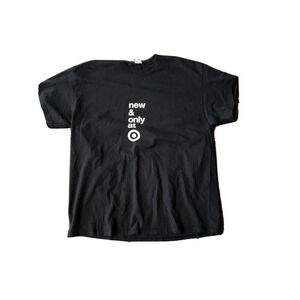 New Only‎ at Target Store Bullseye Black T Shirt X Large